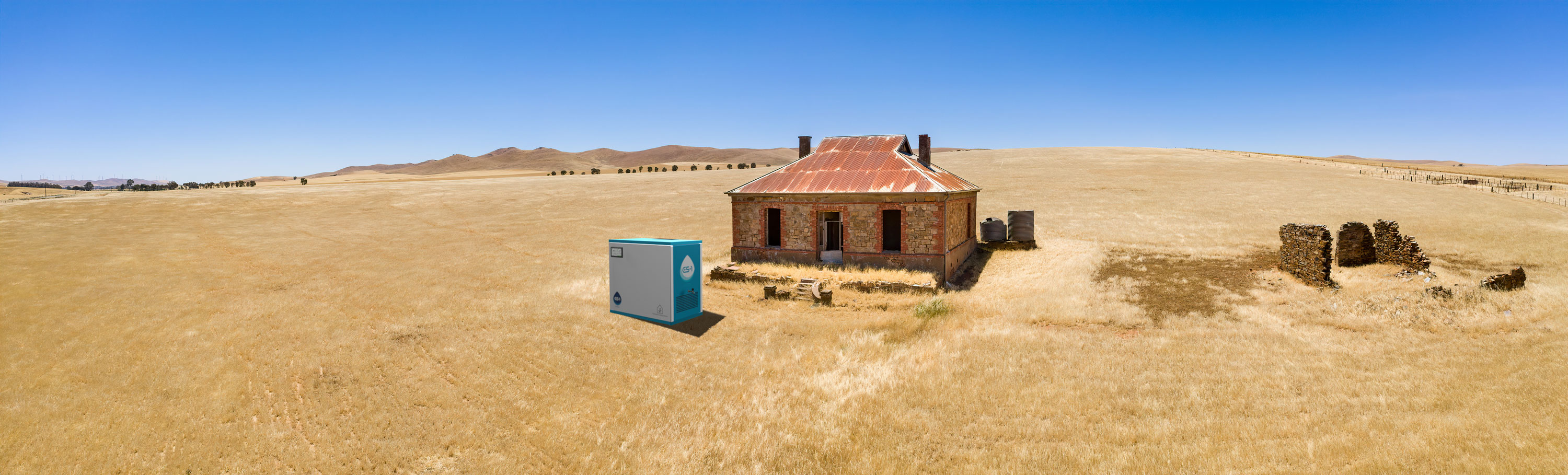 Off-grid Eternal Spring installation